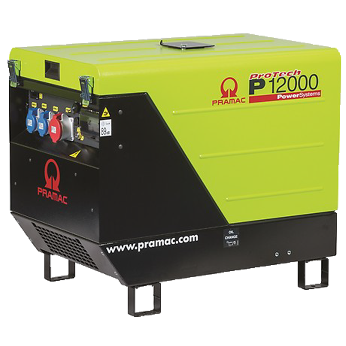 Pramac P12000 11.9KVA Silent Petrol Generator