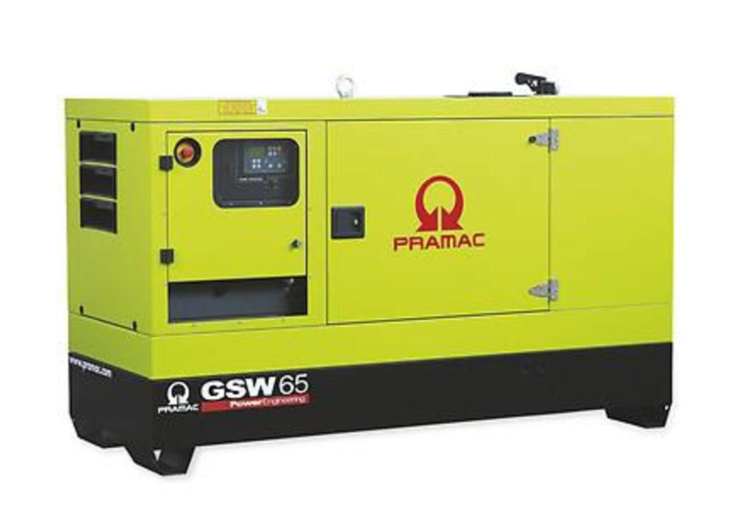 Pramac GSW65P 60.52kVA 3P Diesel Generator